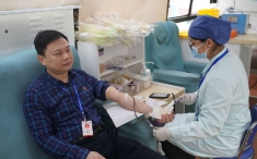 邕武院区开展无偿献血活动