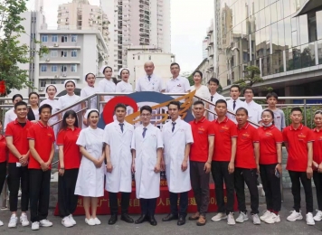 2021年6月11日中国器官捐献主题活动医患合影